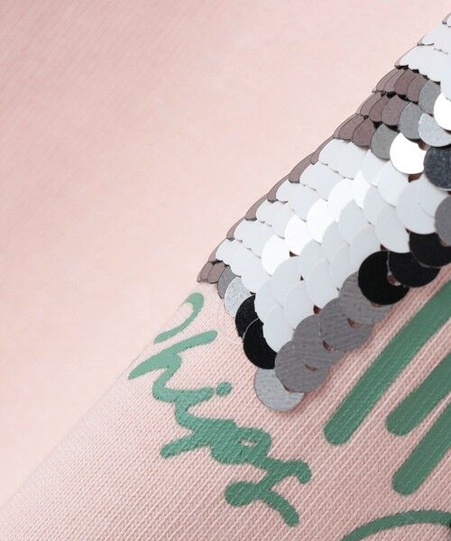 SHIPS / シップス カットソー（半袖以外） | SHIPS Colors:100〜130cm / 〈手洗い可能〉スパンコール 刺繍 ロンT | 詳細7