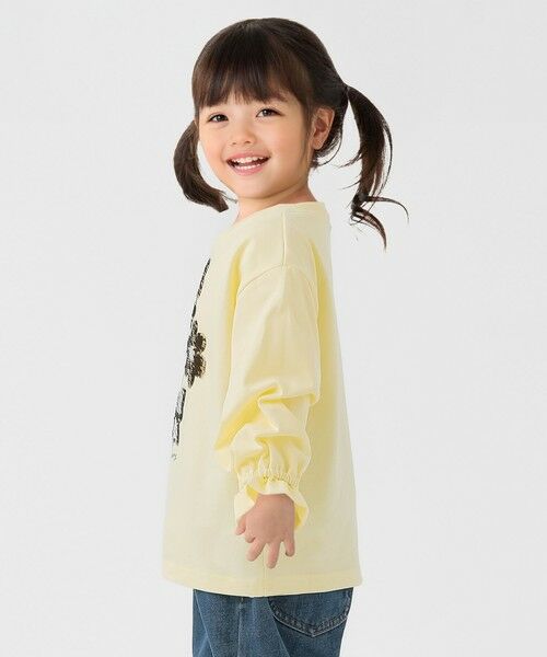 SHIPS / シップス カットソー（半袖以外） | SHIPS Colors:100〜130cm / 〈手洗い可能〉スパンコール 刺繍 ロンT | 詳細16