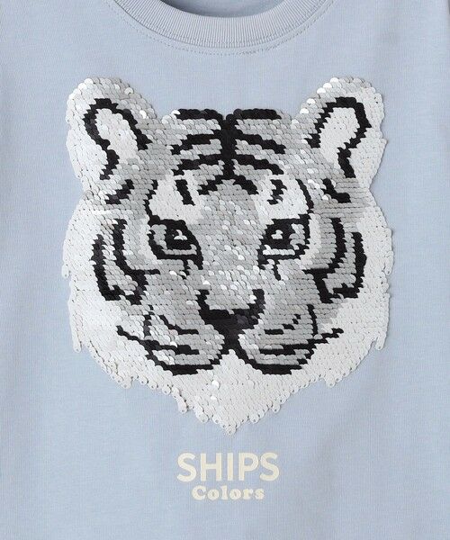 SHIPS / シップス カットソー（半袖以外） | SHIPS Colors:100〜130cm / 〈手洗い可能〉スパンコール 刺繍 ロンT | 詳細27