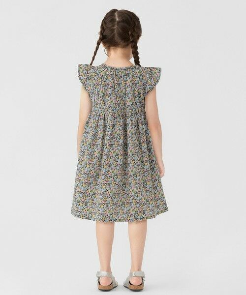 SHIPS / シップス ロング・マキシ丈ワンピース | SHIPS Colors:90〜140cm /〈洗濯機可能〉スモッキング フラワー ワンピース◇ | 詳細14