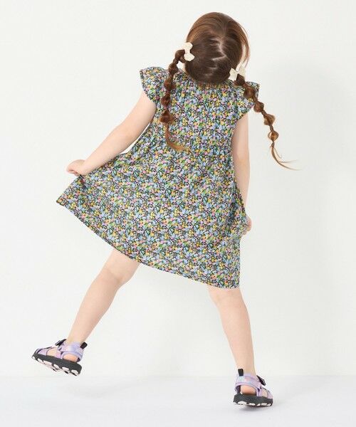 SHIPS / シップス ロング・マキシ丈ワンピース | SHIPS Colors:90〜140cm /〈洗濯機可能〉スモッキング フラワー ワンピース◇ | 詳細27