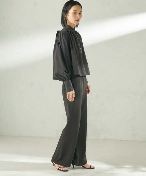 SHIPS / シップス シャツ・ブラウス | 堀田茜×SHIPS:〈接触冷感/撥水/洗濯機可能〉TEXBRID(R) ギャザー ブラウス | 詳細18