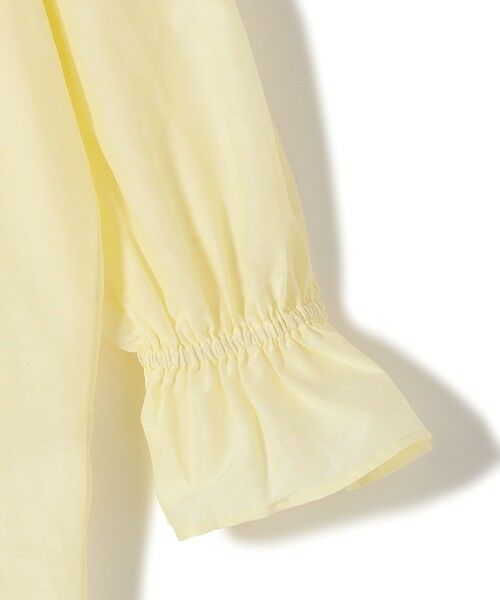 SHIPS / シップス シャツ・ブラウス | 〈手洗い可能〉綿 シルク Vネック フリル タック ブラウス | 詳細30