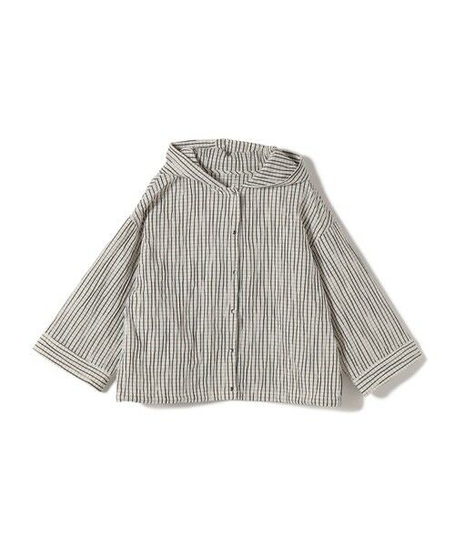 SHIPS / シップス シャツ・ブラウス | 【WEB限定】〈手洗い可能〉ストライプ フード 羽織り シャツ | 詳細21