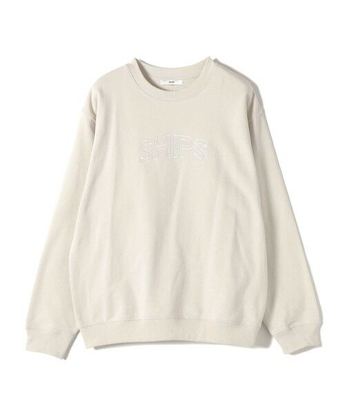 SHIPS / シップス スウェット | 【WEB限定】SHIPS ラウンド ロゴ 刺繍 スウェット | 詳細8