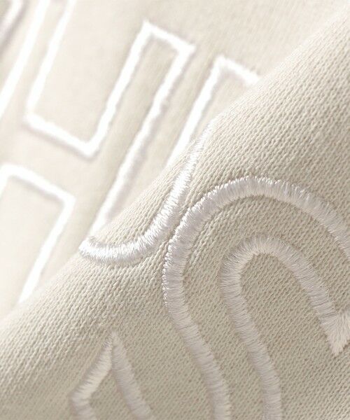 SHIPS / シップス スウェット | 【WEB限定】SHIPS ラウンド ロゴ 刺繍 スウェット | 詳細9