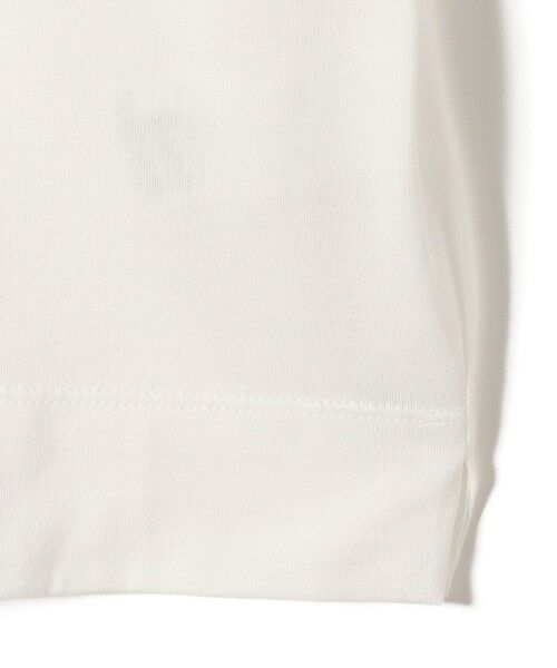 SHIPS / シップス Tシャツ | SHIPS Primary Navy Label:LUMIERE フロッキー プリント TEE | 詳細6