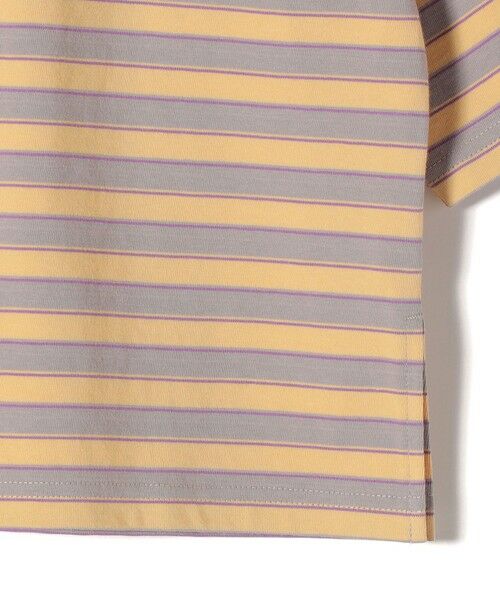 SHIPS / シップス Tシャツ | 【WEB限定】マルチ ボーダー 5分袖 TEE | 詳細14