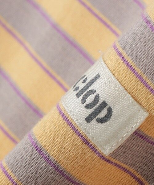 SHIPS / シップス Tシャツ | 【WEB限定】マルチ ボーダー 5分袖 TEE | 詳細15