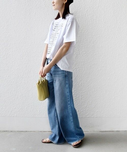 SHIPS / シップス Tシャツ | 《予約》【WEB限定】バック タック ショート スリーブ ロゴ プリント TEE | 詳細2