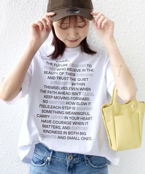 SHIPS / シップス Tシャツ | 《予約》【WEB限定】バック タック ショート スリーブ ロゴ プリント TEE | 詳細5