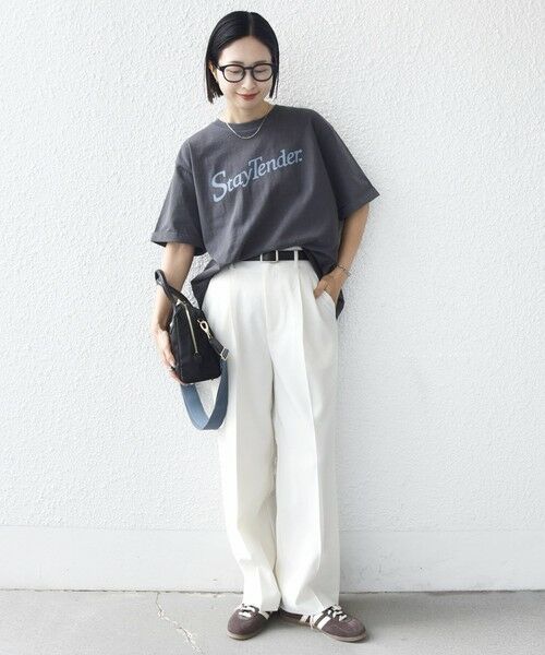 SHIPS / シップス Tシャツ | 《予約》【WEB限定】バック タック ショート スリーブ ロゴ プリント TEE | 詳細13