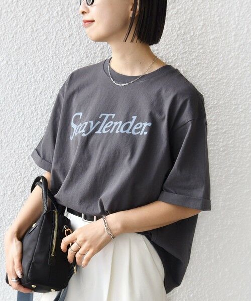 SHIPS / シップス Tシャツ | 《予約》【WEB限定】バック タック ショート スリーブ ロゴ プリント TEE | 詳細18