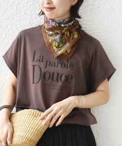 SHIPS / シップス Tシャツ | 《一部追加予約》メルティ コットン プリント ロゴ ショート スリーブ Tシャツ