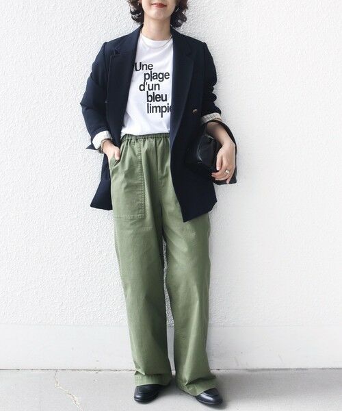 SHIPS / シップス Tシャツ | 　《一部予約》メルティ コットン プリント ロゴ ショート スリーブ Tシャツ | 詳細3