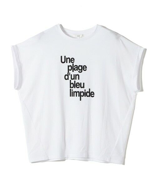 SHIPS / シップス Tシャツ | 　《一部予約》メルティ コットン プリント ロゴ ショート スリーブ Tシャツ | 詳細7