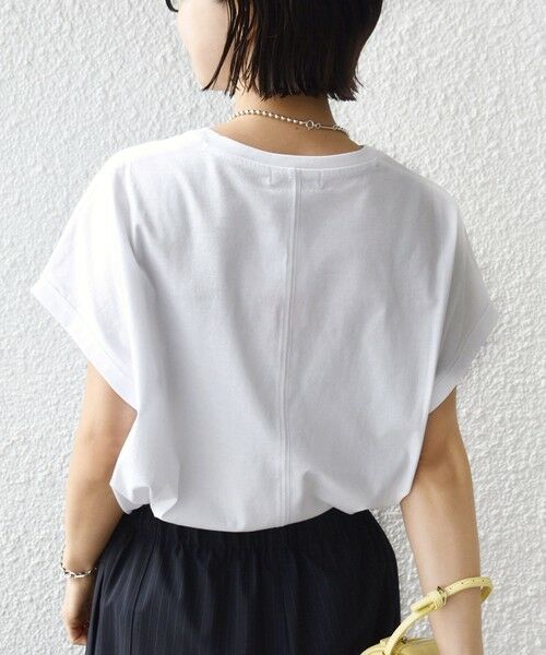 SHIPS / シップス Tシャツ | 　《一部予約》メルティ コットン プリント ロゴ ショート スリーブ Tシャツ | 詳細15