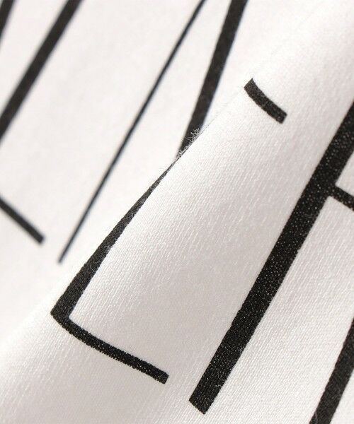 SHIPS / シップス Tシャツ | 《一部追加予約》メルティ コットン プリント ロゴ ショート スリーブ Tシャツ | 詳細9