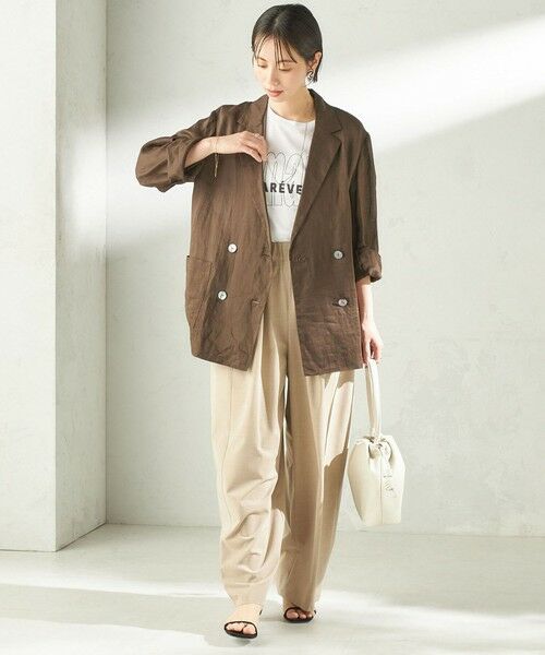 SHIPS / シップス Tシャツ | 《一部追加予約》メルティ コットン プリント ロゴ ショート スリーブ Tシャツ | 詳細18