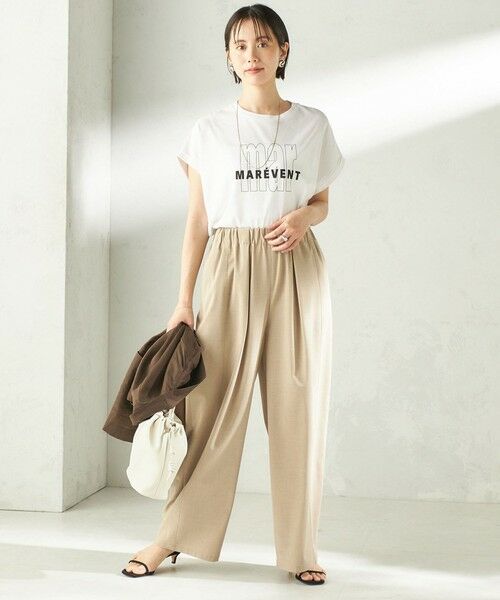 SHIPS / シップス Tシャツ | 　《一部予約》メルティ コットン プリント ロゴ ショート スリーブ Tシャツ | 詳細24