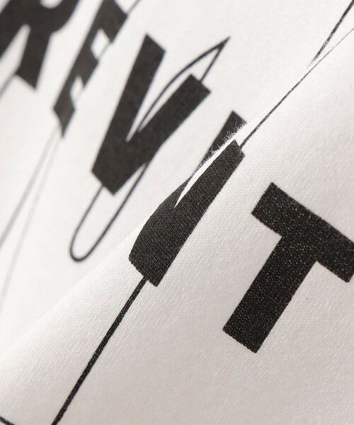 SHIPS / シップス Tシャツ | 《一部追加予約》メルティ コットン プリント ロゴ ショート スリーブ Tシャツ | 詳細23