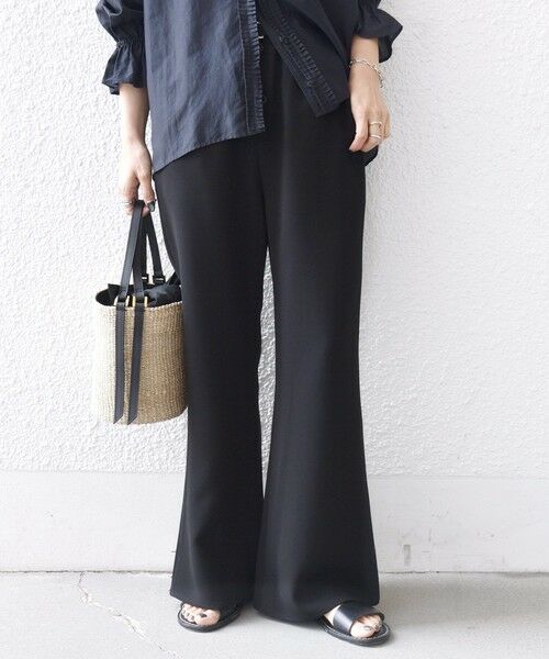 SHIPS / シップス その他パンツ | 堀田茜×SHIPS:〈手洗い可能〉ダブルクロス ベルト 付き パンツ | 詳細10