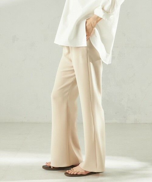 SHIPS / シップス その他パンツ | 堀田茜×SHIPS:〈手洗い可能〉ダブルクロス ベルト 付き パンツ | 詳細19