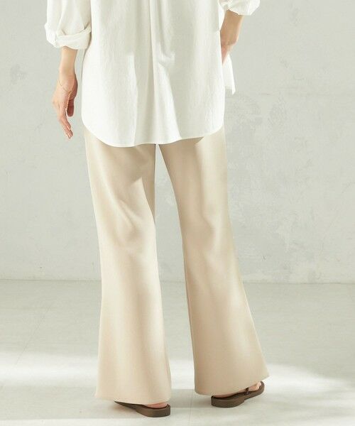 SHIPS / シップス その他パンツ | 堀田茜×SHIPS:〈手洗い可能〉ダブルクロス ベルト 付き パンツ | 詳細20