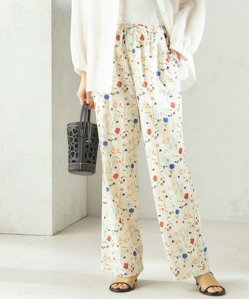 SHIPS / シップス その他パンツ | 〈手洗い可能〉LIBERTY プリント パンツ | 詳細10