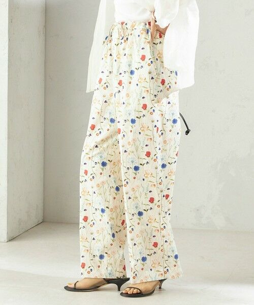 SHIPS / シップス その他パンツ | 〈手洗い可能〉LIBERTY プリント パンツ | 詳細11