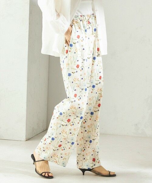 SHIPS / シップス その他パンツ | 〈手洗い可能〉LIBERTY プリント パンツ | 詳細13