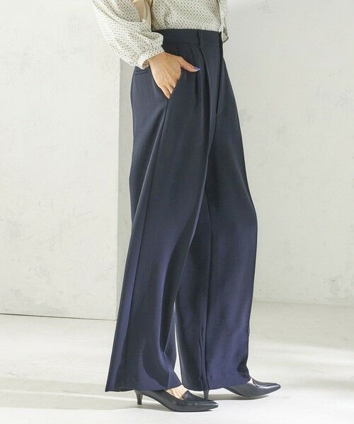 SHIPS / シップス その他パンツ | 〈接触冷感 / UVカット〉Refinel セミ ワイド パンツ（セレモニー対応可） | 詳細16