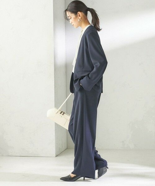 SHIPS / シップス その他パンツ | 〈接触冷感 / UVカット〉Refinel セミ ワイド パンツ（セレモニー対応可） | 詳細19