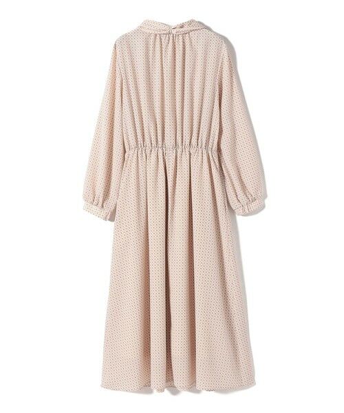 SHIPS / シップス ロング・マキシ丈ワンピース | 〈手洗い可能〉2WAY プリント タイ 長袖 ワンピース | 詳細8