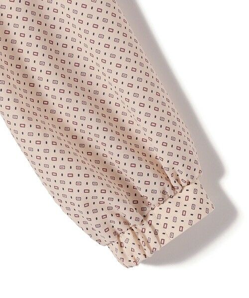 SHIPS / シップス ロング・マキシ丈ワンピース | 〈手洗い可能〉2WAY プリント タイ 長袖 ワンピース | 詳細12