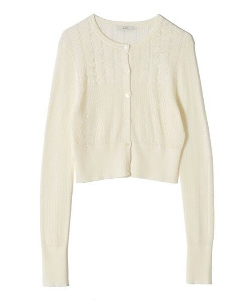 SHIPS / シップス カーディガン・ボレロ | 堀田茜×SHIPS:〈手洗い可能〉アイレット ニット カーディガン | 詳細14