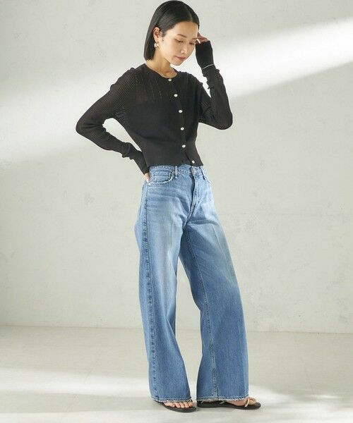 SHIPS / シップス カーディガン・ボレロ | 堀田茜×SHIPS:〈手洗い可能〉アイレット ニット カーディガン | 詳細19