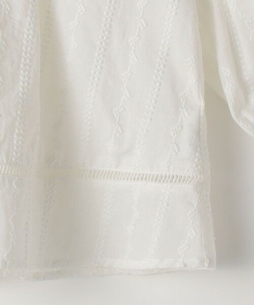 SHIPS / シップス シャツ・ブラウス | SHIPS KIDS:100〜130cm / ギャザーフリル 刺繍 ブラウス | 詳細12