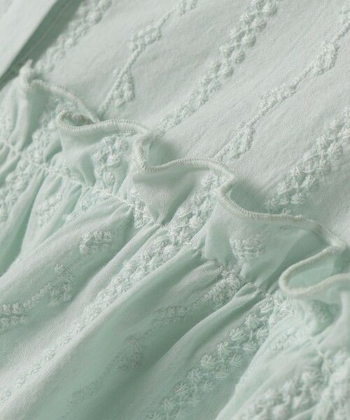 SHIPS / シップス シャツ・ブラウス | SHIPS KIDS:100〜130cm / ギャザーフリル 刺繍 ブラウス | 詳細24