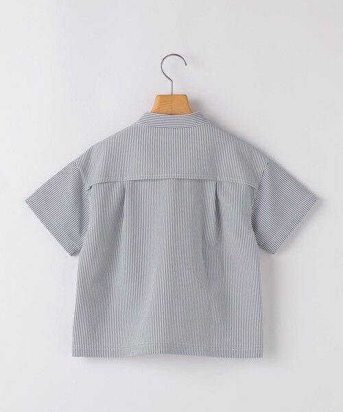 SHIPS / シップス シャツ・ブラウス | SHIPS KIDS:90cm /〈UVカット/吸水速乾〉ドライタッチ バンドカラー シャツ | 詳細1