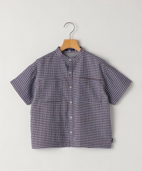 SHIPS / シップス シャツ・ブラウス | SHIPS KIDS:100〜130cm /〈UVカット/吸水速乾〉ドライタッチ バンドカラー シャツ | 詳細10