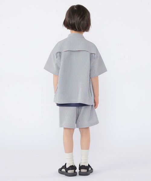 SHIPS / シップス シャツ・ブラウス | SHIPS KIDS:100〜130cm /〈UVカット/吸水速乾〉ドライタッチ バンドカラー シャツ | 詳細8