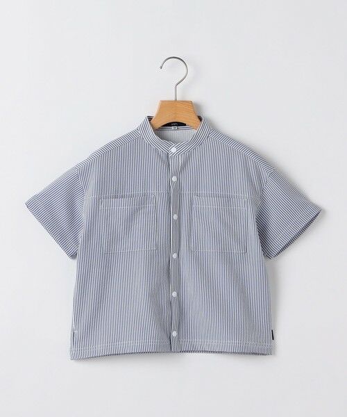 SHIPS / シップス シャツ・ブラウス | SHIPS KIDS:100〜130cm /〈UVカット/吸水速乾〉ドライタッチ バンドカラー シャツ | 詳細9