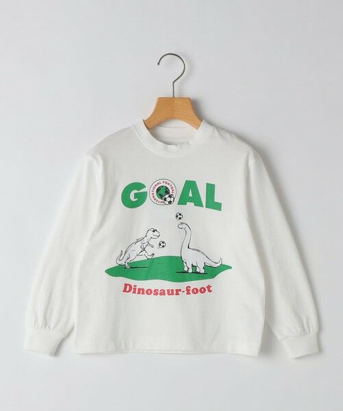 SHIPS / シップス カットソー | 【SHIPS KIDS別注】ARCH＆LINE:100〜130cm / 恐竜 長袖 Tシャツ | 詳細14