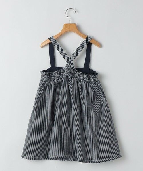 SHIPS / シップス ロング・マキシ丈スカート | SHIPS KIDS:100〜130cm/ライトデニム ジャンパースカート | 詳細8