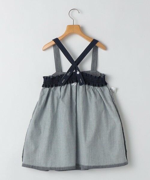 SHIPS / シップス ロング・マキシ丈スカート | SHIPS KIDS:100〜130cm/ライトデニム ジャンパースカート | 詳細10