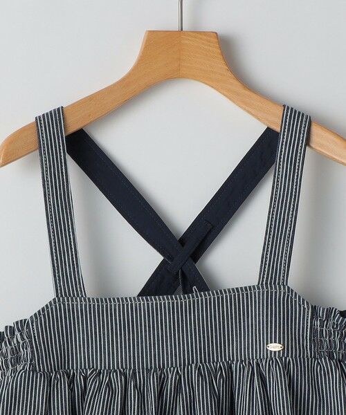 SHIPS / シップス ロング・マキシ丈スカート | SHIPS KIDS:100〜130cm/ライトデニム ジャンパースカート | 詳細11