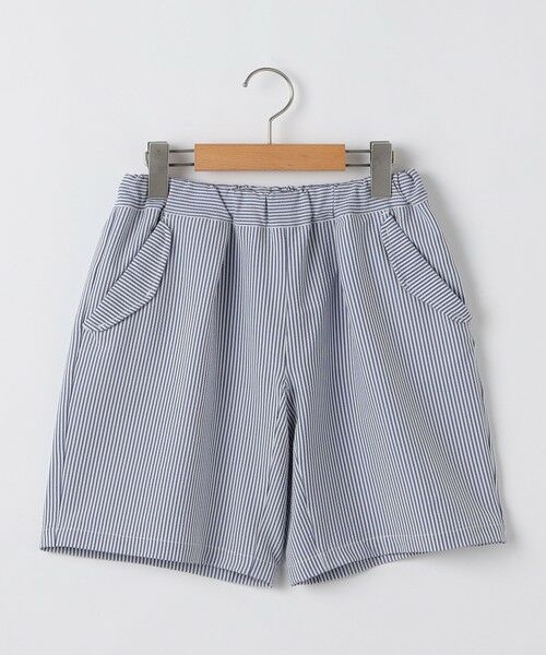 SHIPS / シップス ショート・ハーフ・半端丈パンツ | SHIPS KIDS:140〜160cm /〈UVカット/吸水速乾〉ドライタッチ ショーツ（ブルー系）