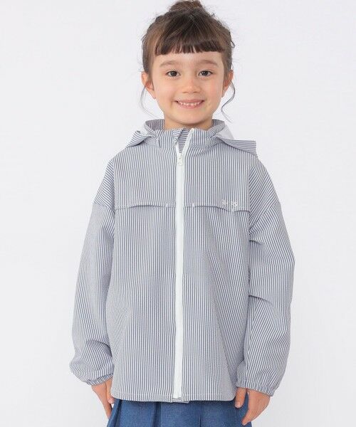 SHIPS / シップス パーカー | SHIPS KIDS:100〜130cm /〈UVカット/吸水速乾〉ドライタッチ パーカ（ブルー系）