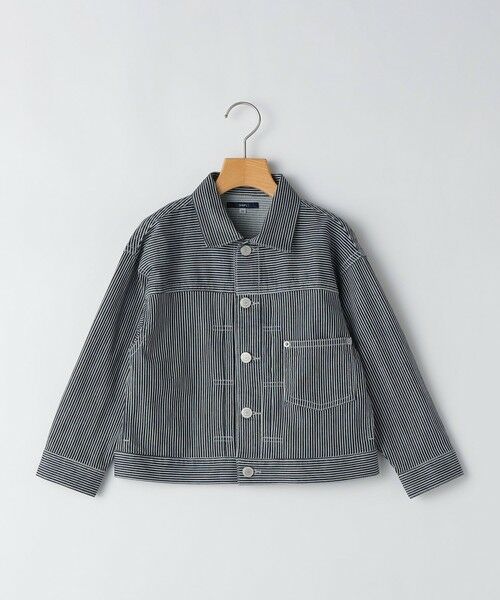 SHIPS / シップス Gジャン・デニムジャケット | SHIPS KIDS:100〜130cm/ライト デニム ジャケット | 詳細7